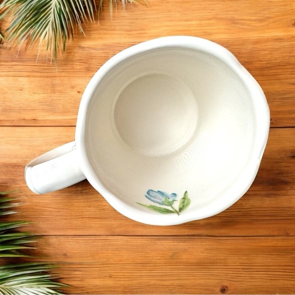 Maxcera Rabbit & Floral Ceramic Mug – Cottagecore Spring Easter Tea Cup - Picture 6 of 10